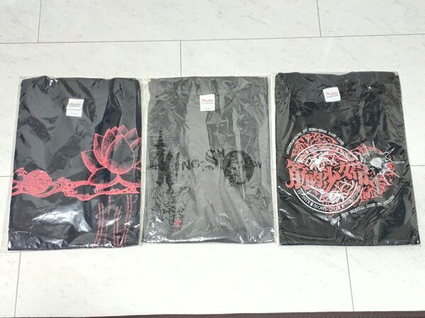 【オマケ付】筋肉少女帯 リハビリバンドK VSすかんち Tシャツセット【Lサイズ】