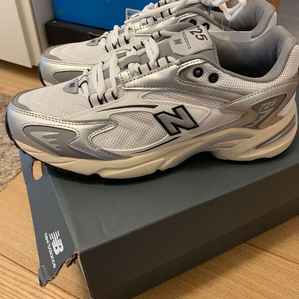 New Balance 725cd 26cm グレー/ホワイト