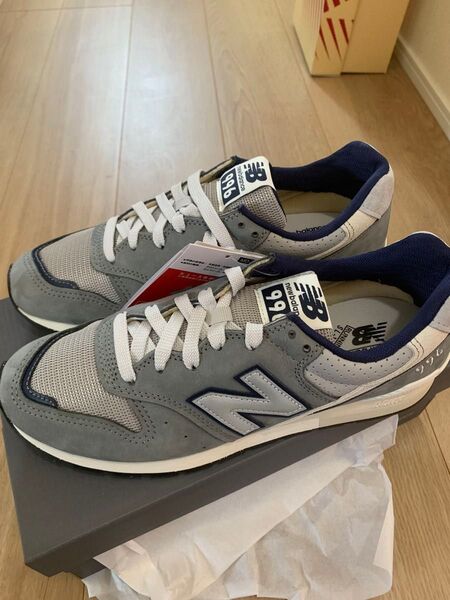 new balance 996 グレー/ネイビー 26cm