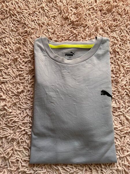 Tシャツ 長袖 プーマ PUMA Lサイズ 袖の異素材使いがお洒落