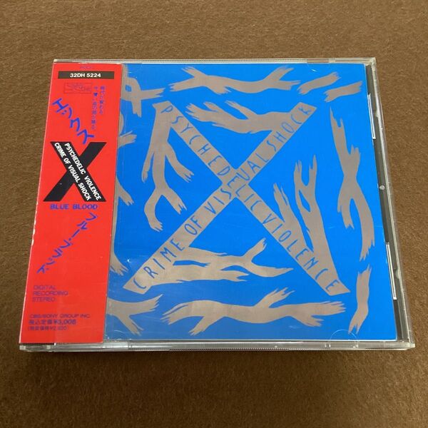 国内盤帯付きCD X BLUE BLOOD X Japan ブルー・ブラッド