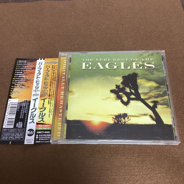 国内盤帯付きCD パーフェクトヒッツ1971〜2001 イーグルス ベスト