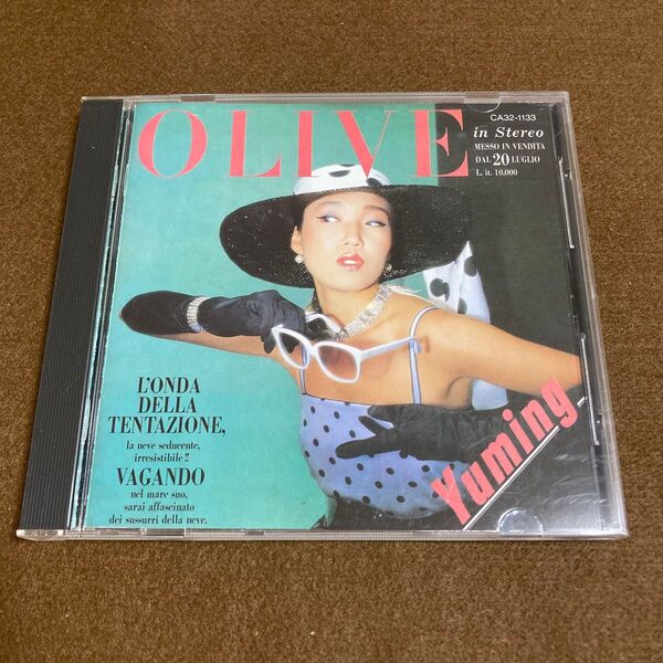 【国内盤帯無しCD】松任谷由実/OLIVE オリーブ 最後の春休み 冷たい雨 ツバメのように 青いエアメール