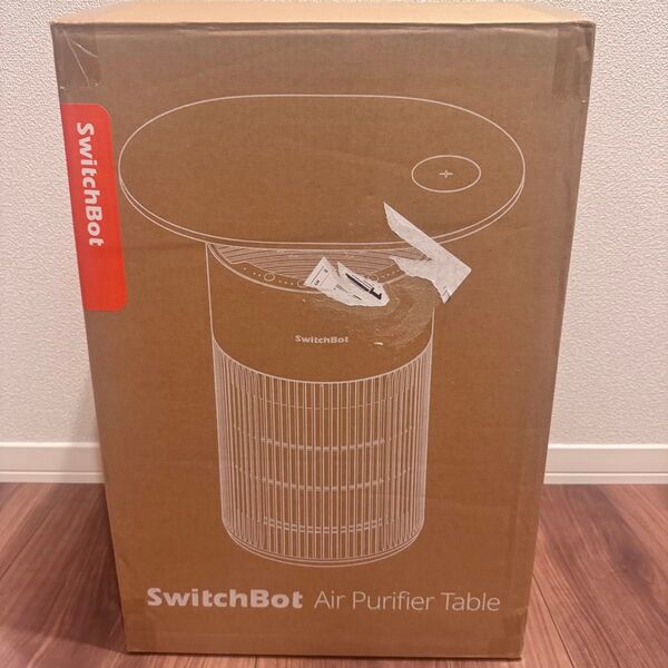 【1台4役】SwitchBot 空気清浄機 Table 脱臭 ワイヤレス充電 - スイッチボット 25畳 静音 小型 省エネ