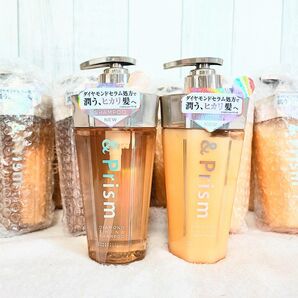 &Prism ダイアモンドシャイン シャンプー&トリートメント 本体【各6点】