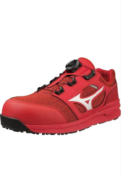 新品未使用 MIZUNO/ ミズノ 安全靴 オールマイティLSⅡ52L BOA