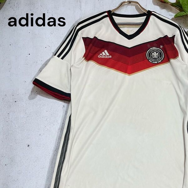 【人気】adidas ドイツ代表サッカー ユニフォーム 2014 ゲームシャツ