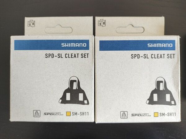 シマノ SHIMANO クリートセット SM-SH11 SPD-SLクリート イエロー 黄色