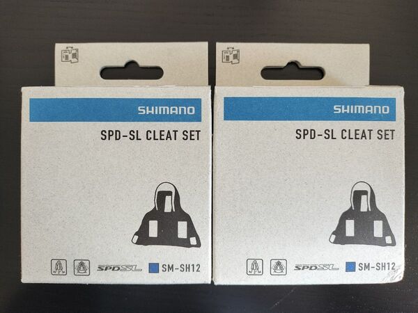 シマノ SHIMANO クリートセット SM-SH12 SPD-SLクリート ブルー 青色