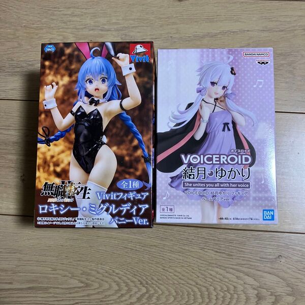 無職転生 フィギュア ロキシー バニーVer. & 結月ゆかり フィギュア 2個セット