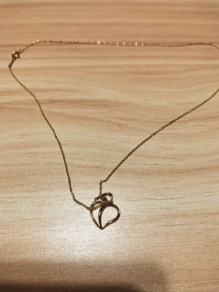 TIFFANY&Co. オープンハート ネックレス K18