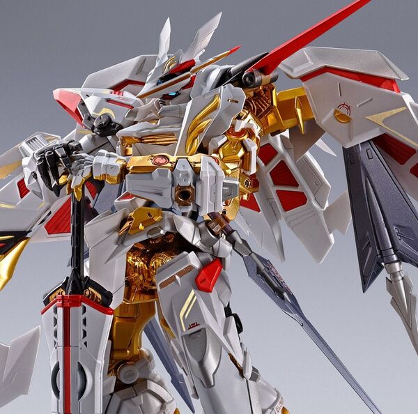 METAL BUILD ガンダムアストレイ ゴールドフレーム天ハナ バージョン華 輸送箱未開封 新品・未開封