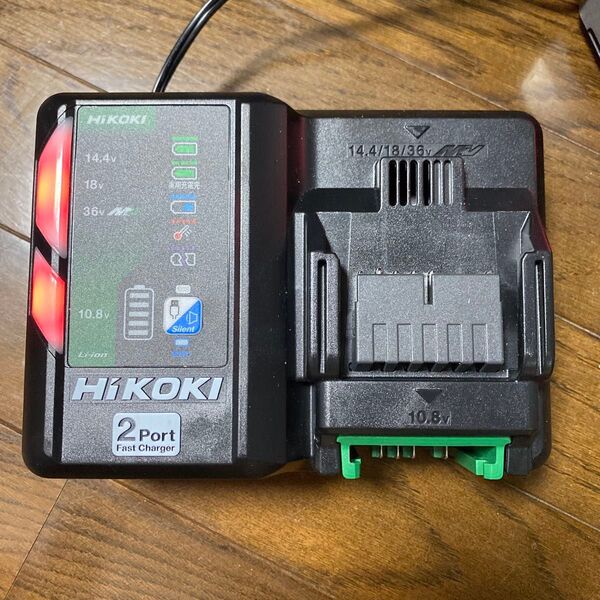半ジャンク品 ハイコーキ 2ポート急速充電器 UC18YDML 充電器のみ バッテリーなし