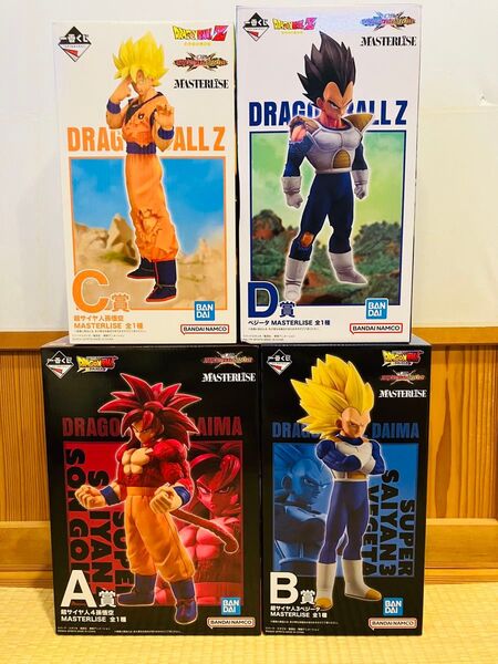 一番くじ ドラゴンボール VSオムニバス CROSS A賞 C賞 孫悟空 B賞 D賞 ベジータ