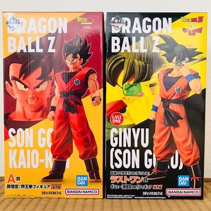 【未開封】一番くじ ドラゴンボール ギニュー特戦隊!!来襲 A賞 孫悟空 ラストワン賞 ギニュー 孫悟空