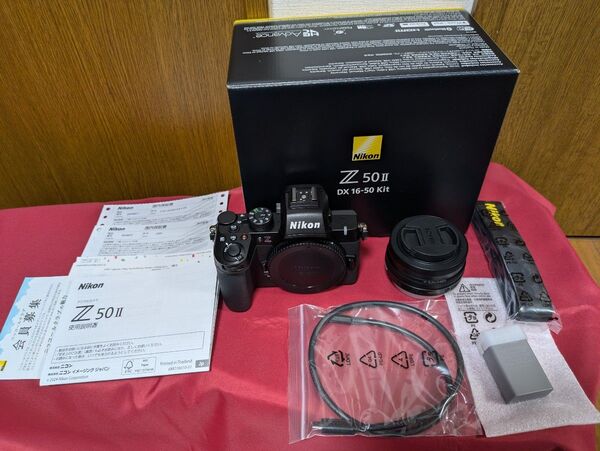 新品同様!Nikon (ニコン) Z50II 16-50 VR レンズキット シャッター132枚!!