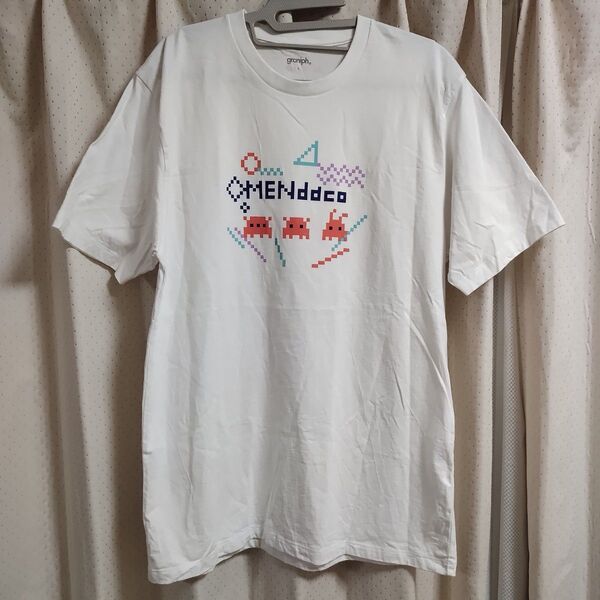 Tシャツ グラニフ メンダコ 8bit 半袖 graniph メンズ レディース 白 ホワイト