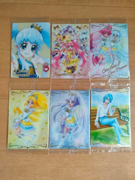 プリキュア カード ウエハース11 HR キュアプリンセス ハピネスチャージプリキュア セット