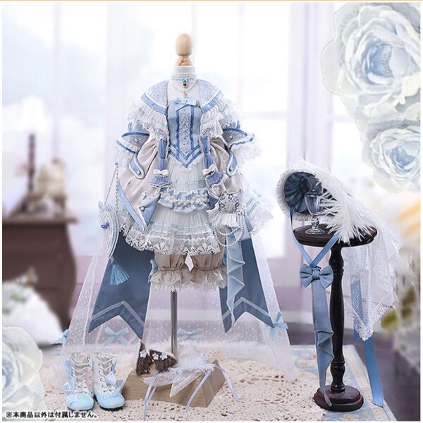 Gem of Doll 1/4 MDD MSD ルナ 猫 衣装セット ディーラー様製 お洋服 ドレス