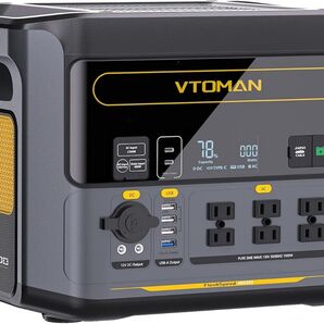 VTOMAN ポータブル電源 1500W 1548Wh FlashSpeed 1500