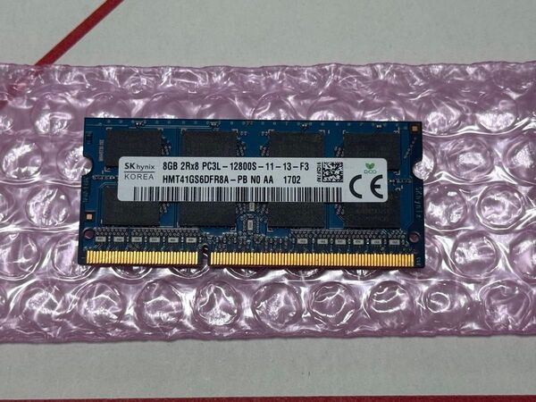 SKhynix 8GB 2R×8 PC3L-12800S-11-13-F3