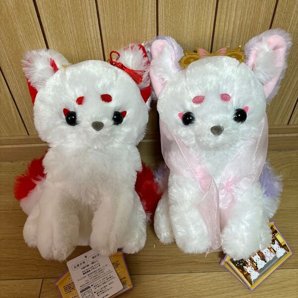 ちょコンとキツネ モーリーファンタジー限定 ぬいぐるみ 華道中