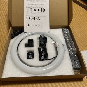 リングライト 撮影ライト 照明 新品未使用