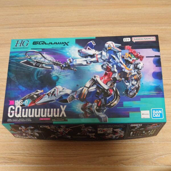 HG 機動戦士Gundam GQuuuuuuX 1 1/144 g-MSΩ GQuuuuuuX (ジークアクス) ガンプラ