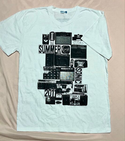 サマーソニック2011 スピーカー・アンプ柄TシャツメンズL