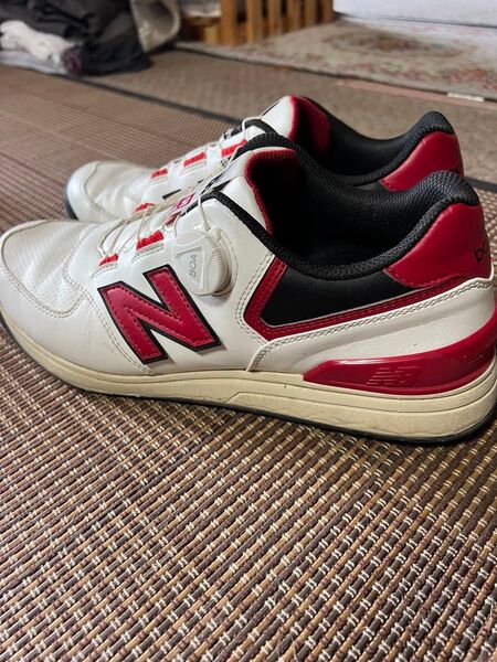 New Balance ゴルフシューズ BOA 27cm ホワイト/レッド