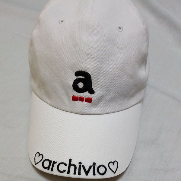 archivio キャップ 帽子 白