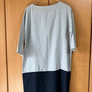 フォグリネンワーク fog linen work 麻 100% チュニック ワンピース リトアニア製
