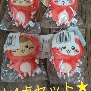 ★タグ付き・未開封・4点セット★ちいかわ たこイカくじ