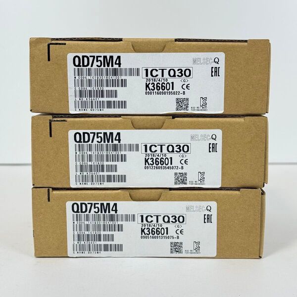 新品未使用品 三菱電機 シーケンサ 位置決めユニット QD75M4 3個セット