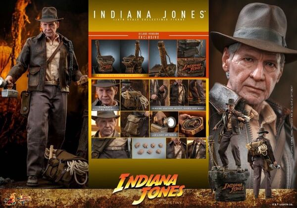 ホットトイズ MMS717 『インディ・ジョーンズと運命のダイヤル』 インディアナ・ジョーンズ DX Indiana Jones