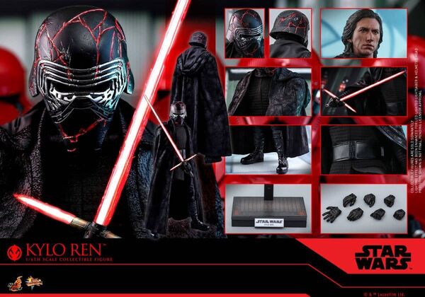 ホットトイズ MMS560 スター・ウォーズ カイロ・レン1/6フィギュアStar Wars Skywalker Kylo Ren