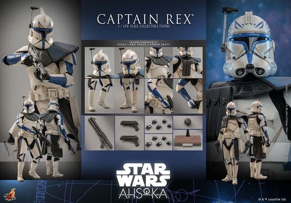ホットトイズ TMS119スター・ウォーズ アソーカキャプテン レックス Star Wars Ahsoka Captain Rex