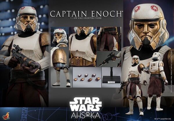 ホットトイズ TMS120 『スター・ウォーズ:アソーカ』 1/6 フィギュア イノック隊長 Captain Enoch