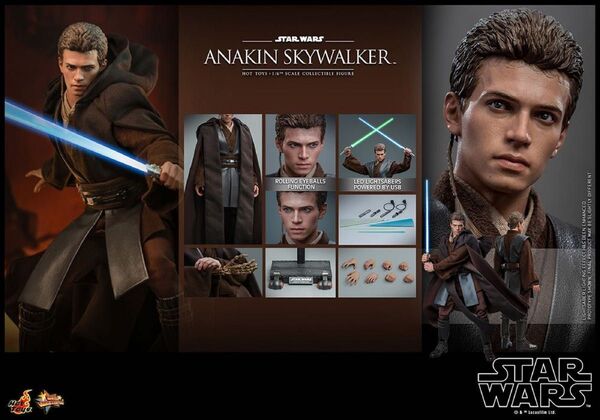 ホットトイズ MMS677 スター・ウォーズ アナキン・スカイウォーカー Star Wars Anakin skywalker