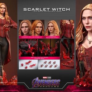 ホットトイズDX35『アベンジャーズ/エンドゲーム』 スカーレット・ウィッチ 1/6 Endgame Scarlet Witch