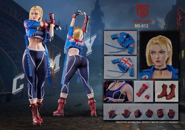 STAR MAN MS-012 1/6 Cammy キャミィ (検 Street Fighter ストリートファイターZERO