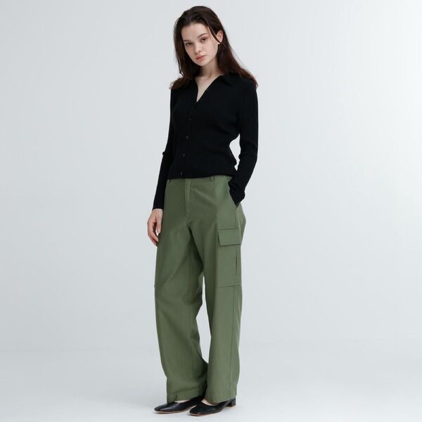 UNIQLOカーゴパンツ ワークパンツ カジュアルパンツ レディース
