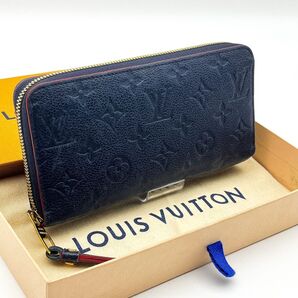 LOUIS VUITTON箱付き新型 モノグラム アンプラントマリーヌルージュ ジッピーウォレットラウンドファスナーラウンドジップ