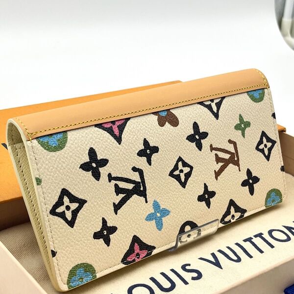 LOUIS VUITTON【現行RFID限定未使用に近い】モノグラムクラギーポルトフォイユブラザNM2つ折り財布 ルイヴィトン