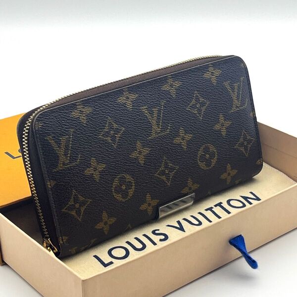 LOUIS VUITTON【最高級美品】モノグラムジッピーウォレットラウンドファスナーラウンドジップ長財布 ルイヴィトン 長財布