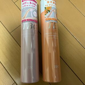 TBC CREAMY BODY WASH のびる炭酸泡他 2個セット