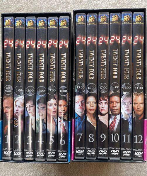 24 TWENTY FOUR DVDコレクターズBOX 1 2 セット初回限定 TWENTYFOUR ディスクのみで値引き可能
