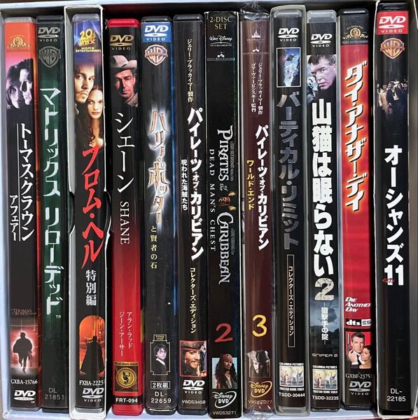 ディスクのみ 12枚セット DVD 映画 洋画 ドラマ まとめて セット DVD 海外