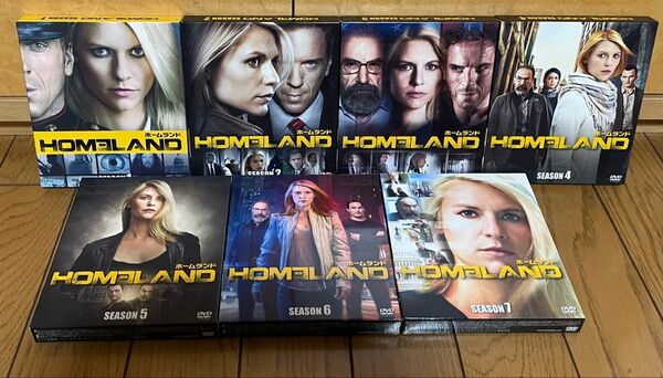 HOMELAND ホームランド シーズン1〜7 DVD セット まとめて DVD