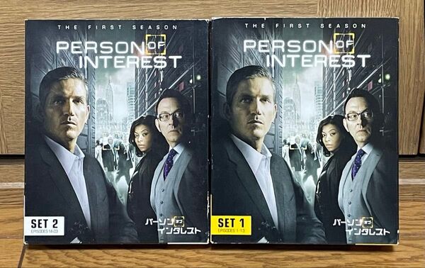 パーソン・オブ・インタレスト ファースト・シーズン セット1.2 DVD 洋画 ディスクのみ